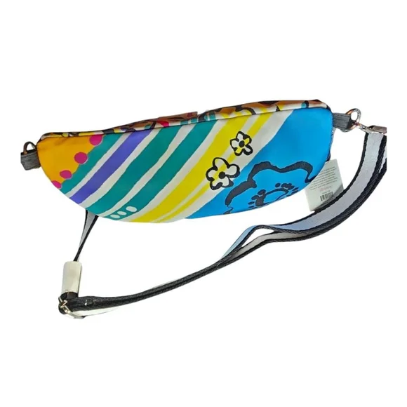 Brighton Graffiti Love Multi-color White One Size Crossbody Belt Bag - Picture 10 of 11